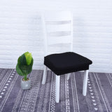 Maxbell 4Pcs Waterproof Stretch Dining Chair Cover Wedding Banquet Party Black