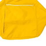 Maxbell 2PCS Large Adult Size Bean Bag Cover Toy Clothes Storage Yellow and Coffee