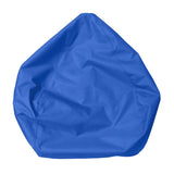 Maxbell 2PCS Large Adult Size Bean Bag Cover Toy Clothes Storage Yellow and Blue