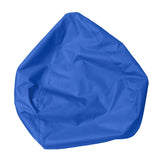 Maxbell 2PCS Large Adult Size Bean Bag Cover Toy Clothes Storage Grey and Blue