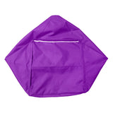 Maxbell 2PCS Large Adult Size Bean Bag Cover Toy Clothes Storage Purple, Rose Red