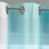 Maxbell 2 Pcs Voile Sheer Window Curtain Panel Total Width 280cm Size XL