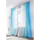 Maxbell 2 Pcs Voile Sheer Window Curtain Panel Total Width 280cm Size XL