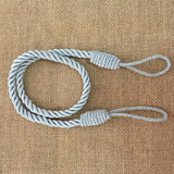3Color 6 PCS  Rope Curtain Drape Tiebacks Tassel Living Room Bedroom White_2
