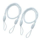 3Color 6 PCS  Rope Curtain Drape Tiebacks Tassel Living Room Bedroom White_2