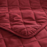 Maxbell Sofa Cover Couch Slipcover Furniture Protector For Pets dogs Red_55x195cm