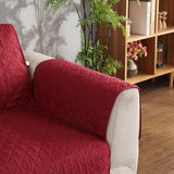 Maxbell Sofa Cover Couch Slipcover Furniture Protector For Pets dogs Red_55x195cm