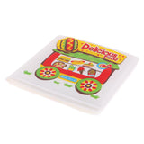 Maxbell 3 Pieces Waterproof Baby Kids Shower Bath Book Early Educational Toys