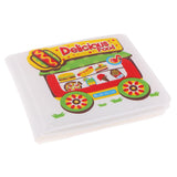 Maxbell 3 Pieces Waterproof Baby Kids Shower Bath Book Early Educational Toys