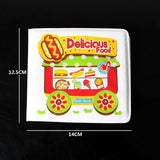 Maxbell 3 Pieces Waterproof Baby Kids Shower Bath Book Early Educational Toys