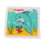 Maxbell 3 Pieces Waterproof Baby Kids Shower Bath Book Early Educational Toys