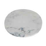 Maxbell 2pcs Polyester Table Cover Cloth Kitchen Tablecloth 47" Round Marble Pattern