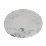 Maxbell 2pcs Polyester Table Cover Cloth Kitchen Tablecloth 47" Round Marble Pattern
