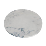 Maxbell 2pcs Polyester Table Cover Cloth Kitchen Tablecloth 47" Round Marble Pattern