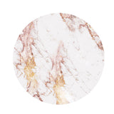 Maxbell 2pcs Waterproof Table Cover Kitchen Elastic Edged Tablecloth Marble Grain