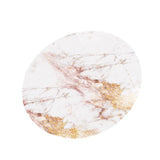 Maxbell 2pcs Waterproof Table Cover Kitchen Elastic Edged Tablecloth Marble Grain