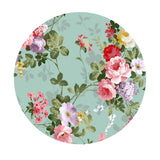 Maxbell 2pcs Waterproof Table Cover Kitchen Tablecloth 47" Reusable Floral Pattern