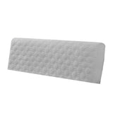 Maxbell Thickening Stretch Bed Headboard Slip Cover Protector Decoration Gray