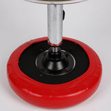 Pack 4- Home Bar Stool Covers PU Leather Round Chair Seat Cushions Sleeves