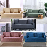 Maxbell Stretch Sofa Covers Couch Cover Slipcover Protector Khaki - 2 Seater