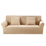 Maxbell Stretch Sofa Covers Couch Cover Slipcover Protector Khaki - 2 Seater