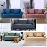 Maxbell Stretch Sofa Covers Couch Cover Slipcover Protector Khaki - 2 Seater