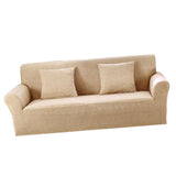 Maxbell Stretch Sofa Covers Couch Cover Slipcover Protector Khaki - 2 Seater