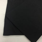 2Set Black Canvas Backrest Seat Cloth for Cross Folding Chair/Stool/Seat