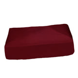 Maxbell Jacquard Polyester Spandex Sofa Seat Cushion Chair Cushion - Wine Red