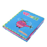 Maxbell Maxbell Educational Kids Baby Cloth Book Developmental Boy Girl Toys Vehicle