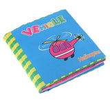 Maxbell Maxbell Educational Kids Baby Cloth Book Developmental Boy Girl Toys Vehicle