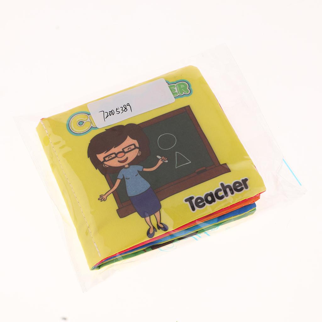 Maxbell Maxbell Soft Cloth Sound Book Children Early Learning Educational Toy Career