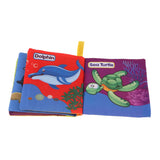 Maxbell Maxbell Soft Cloth Sound Book Children Early Learning Educational Toy Sea World