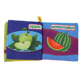 Maxbell Maxbell Soft Cloth Sound Book Children Early Learning Educational Toy Fruit