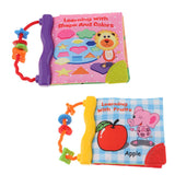 Maxbell Maxbell Soft Cloth Book Children Early Learning Educational Toy Fruit