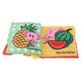 Maxbell Maxbell Soft Cloth Book Children Early Learning Educational Toy Fruit