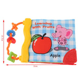 Maxbell Maxbell Soft Cloth Book Children Early Learning Educational Toy Fruit