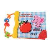 Maxbell Maxbell Soft Cloth Book Children Early Learning Educational Toy Fruit