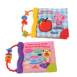 Maxbell Maxbell Soft Cloth Book Children Early Learning Educational Toy Fruit