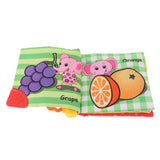 Maxbell Maxbell Soft Cloth Book Children Early Learning Educational Toy Fruit