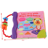 Maxbell Maxbell Soft Cloth Book Children Early Learning Educational Toy Shape