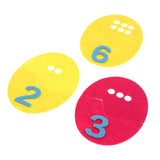 Maxbell Maxbell 1-10 Cognition  Kindergarten Math Toy Teaching Aids Early Education Material Egg