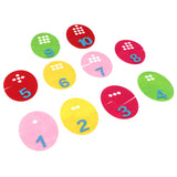 Maxbell Maxbell 1-10 Cognition  Kindergarten Math Toy Teaching Aids Early Education Material Egg