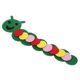 Maxbell Maxbell 1-10 Cognition  Kindergarten Math Toy Teaching Aids Early Education Material Caterpillar