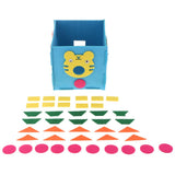 Maxbell Maxbell 1-10 Cognition  Kindergarten Math Toy Teaching Aids Early Education Material Feeding_Blue