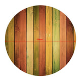 Maxbell Pack of 2 Waterproof Table Cover Decorative Tablecloth 1.5m Colorful Wood