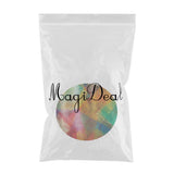 Maxbell 2pcs Table Cover Decoration Elastic Edged Tablecloth 47inch Geometric Color