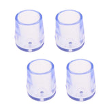 Pack of 4, Skid-resistant Chair Leg Caps Furniture Table Floor Protector 12.7mm (0.5 in) Dia