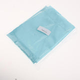 Maxbell Solid Color Luxury Silky Pillowcases Queen Size 20x30 Inch Light Blue