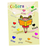 Maxbell Maxbell Kids Toddlers earning Poster Preschool Educational Wall Posters Color